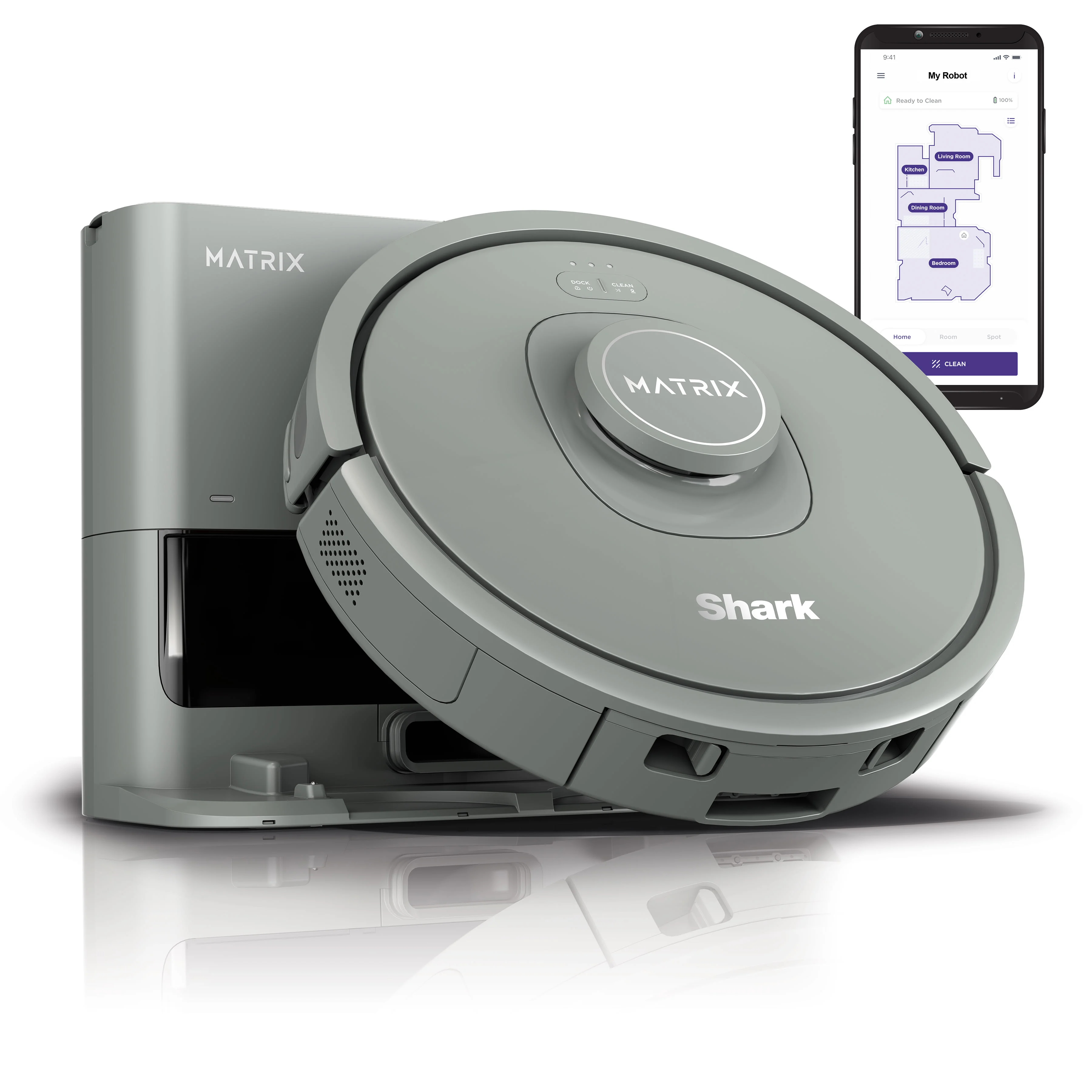 Shark Matrix Robot Vacuum and Self-Empty Base chez SharkNinja Canada