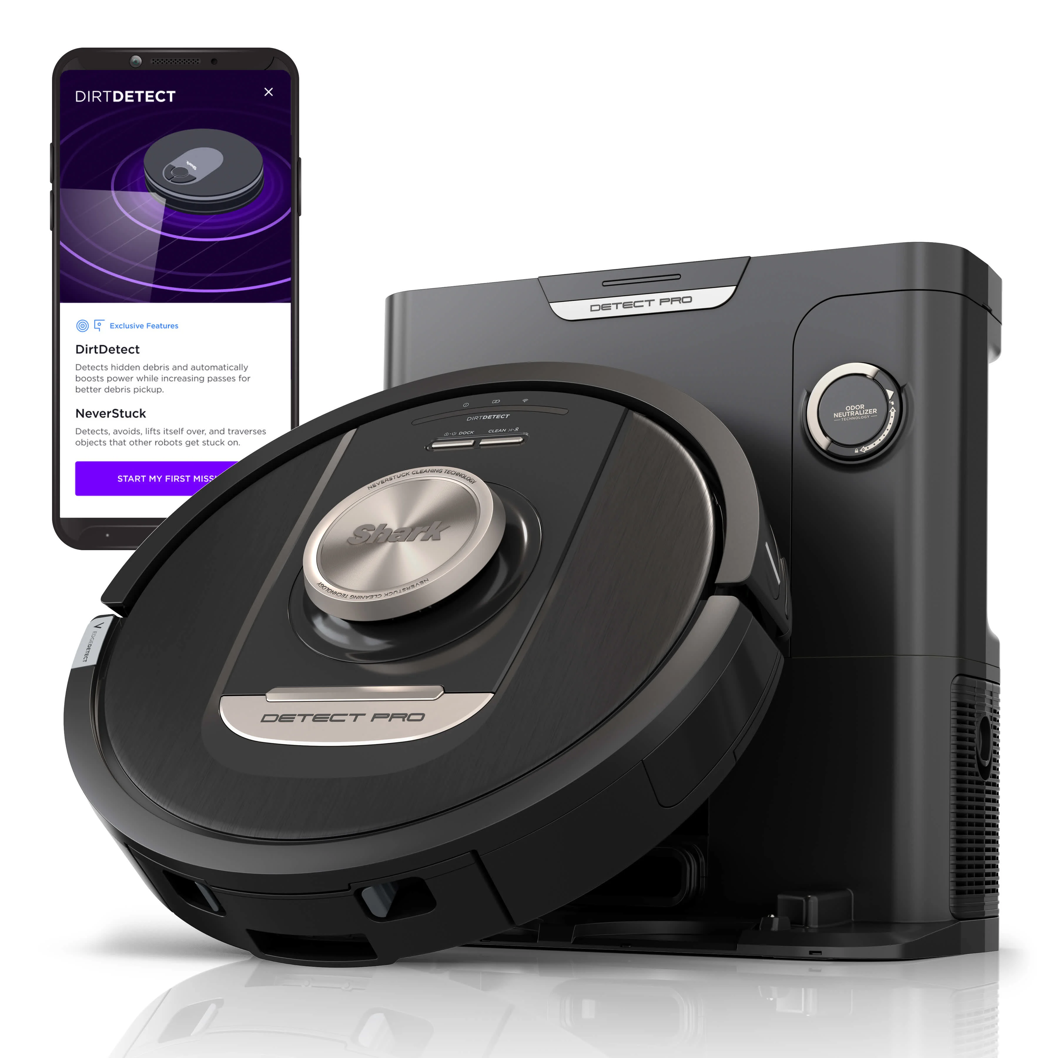 Shark Detect Pro Robot Vacuum chez SharkNinja Canada
