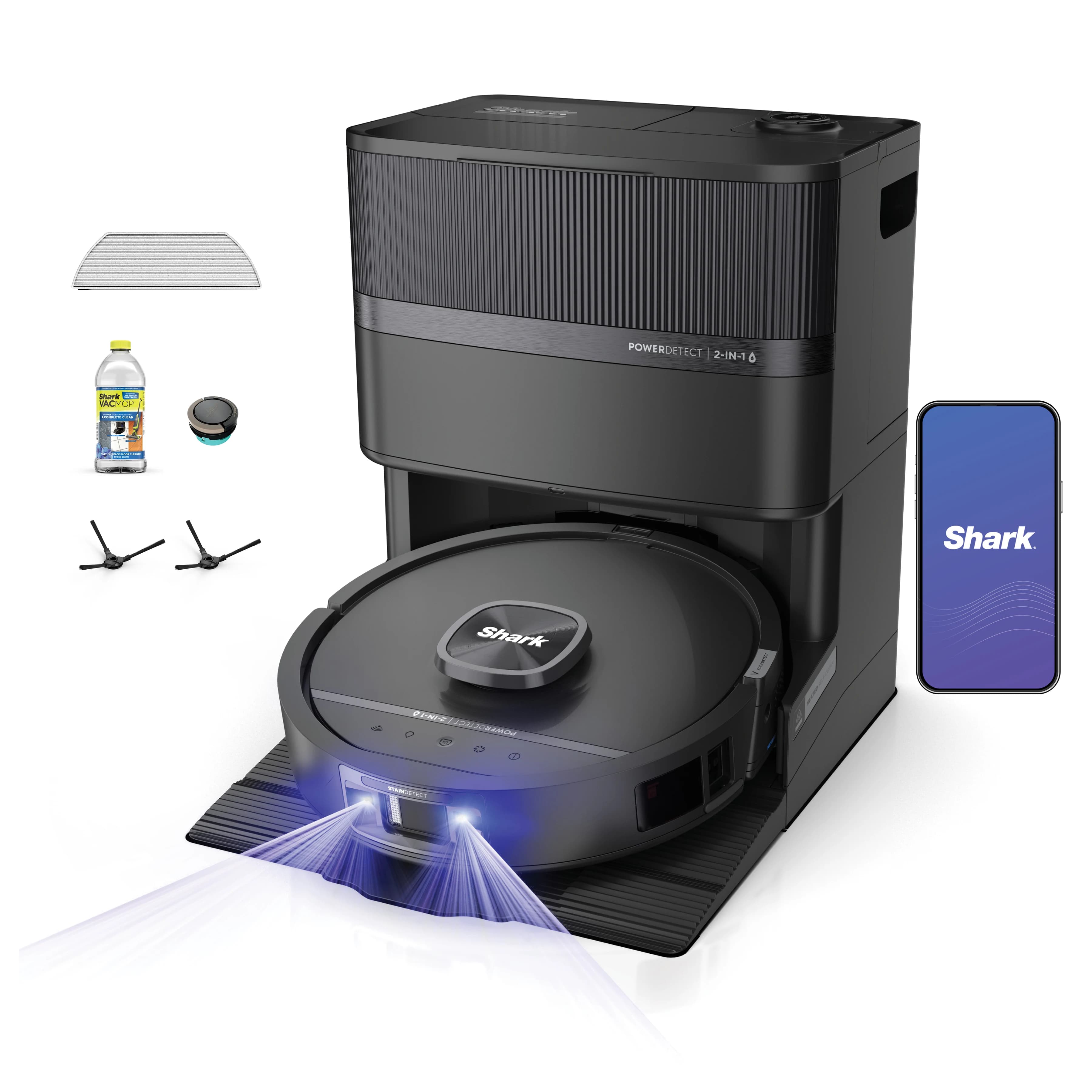 Shark PowerDetect UV Reveal 2-In-1 Vac & Mop in Black chez SharkNinja Canada
