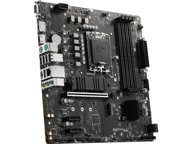 Open Box: MSI PRO B760M-P LGA 1700 Intel B760 SATA 6Gb/s Micro ATX Motherboard chez Newegg Canada
