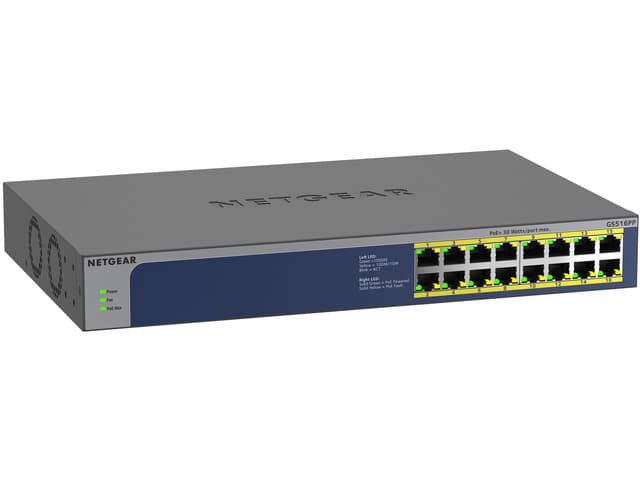 Newegg Canada Netgear GS516PP 16-Port Gigabit Ethernet High-Power PoE+ Unmanaged chez Newegg Canada