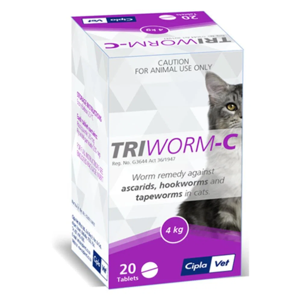 Canada Pet Care - Triworm-C Dewormer for Cats chez Canada Pet Care