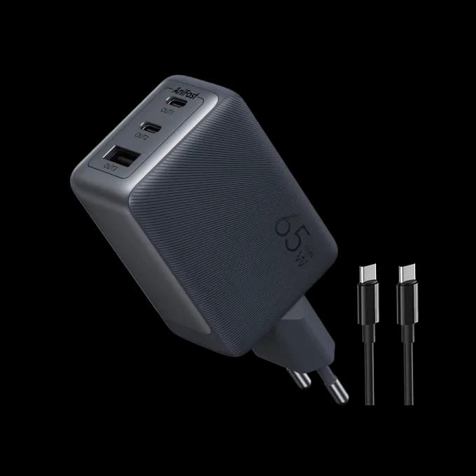 HyperGaN 65 65W Kit de Chargeur mural chez oraimo