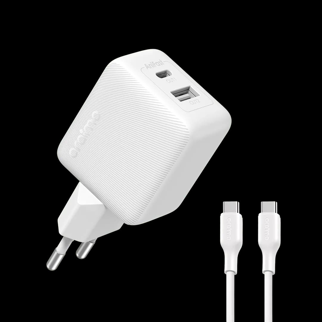 PowerCube 201 EU Type Plug 20W Charger Kit chez oraimo