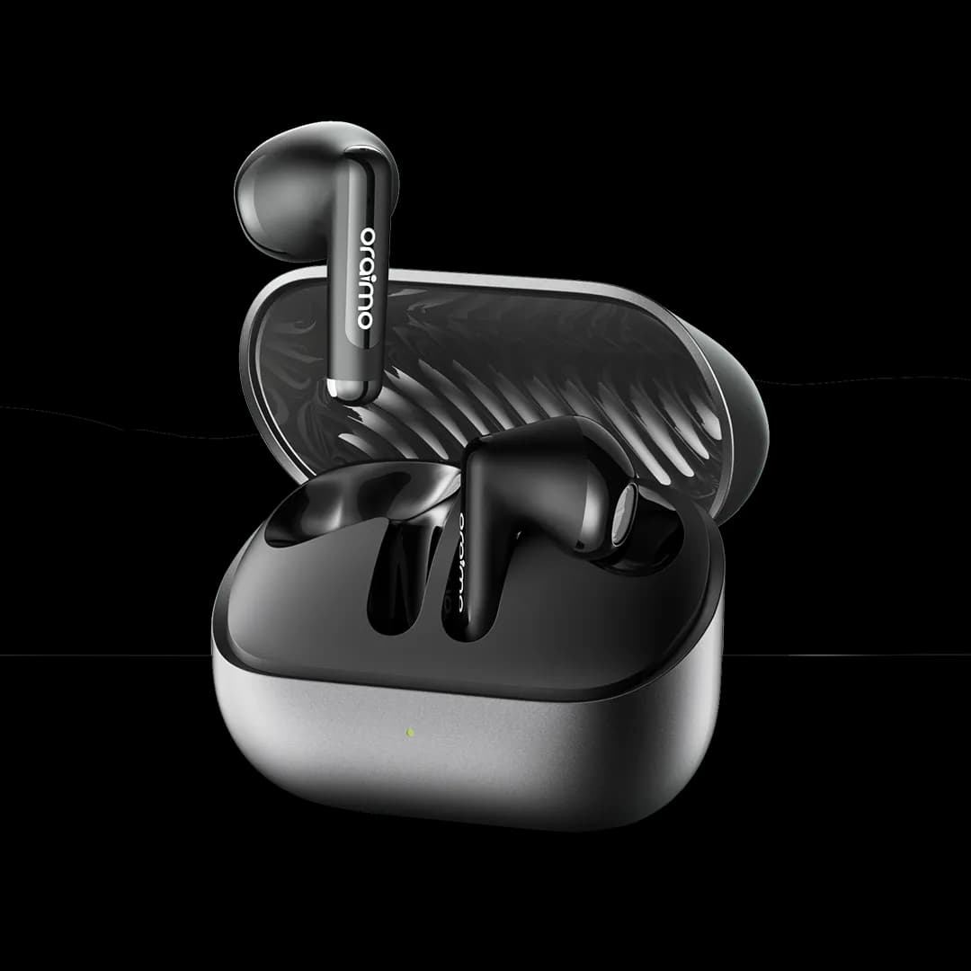 SpaceBuds Air+ Écouteurs True Wireless avec Finition Métallique et Résistance IPX4 chez oraimo