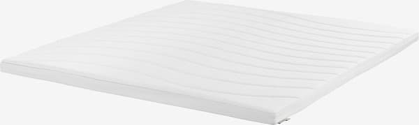 Surmatelas 160x200cm WELLPUR GULEN blanc chez JYSK