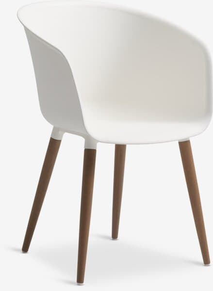 Chaise de jardin KOSTERVIG blanc chez JYSK