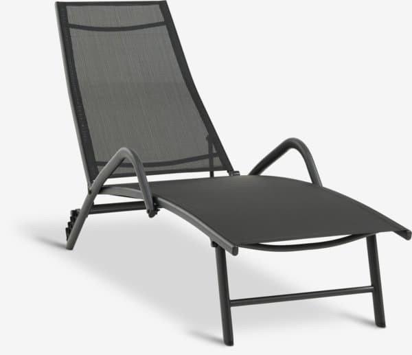 Bain de soleil NORDSTRAND l59xL191 noir chez JYSK