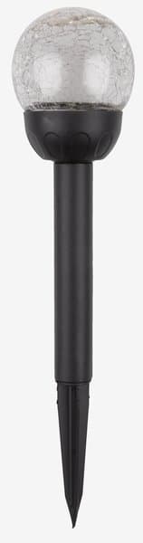 Lampe solaire SVARTAND Ø8xH35 noir