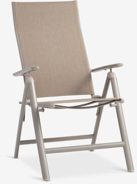 Chaise inclinable HURDAL sable foncé chez JYSK