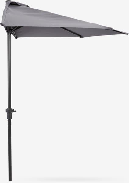 Parasol de balcon KOLDING L270xL135 gris chez JYSK