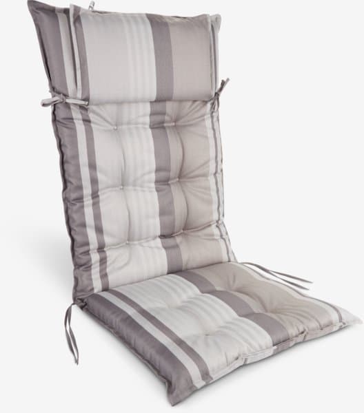 Coussin de jardin pour chaise inclinable HERRHAGEN gris c. chez JYSK