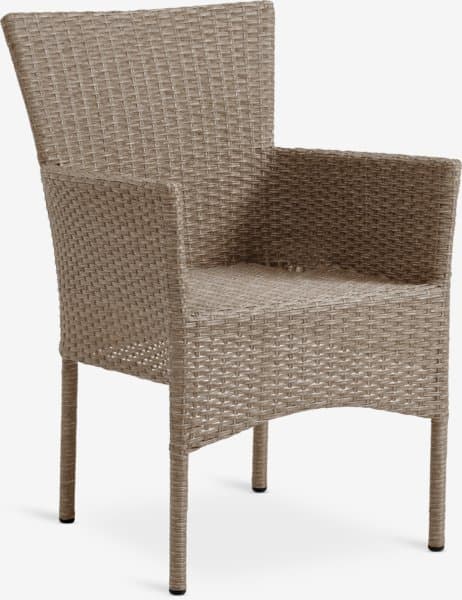 AIDT Chaises de jardin en métal et polyrotin chez JYSK