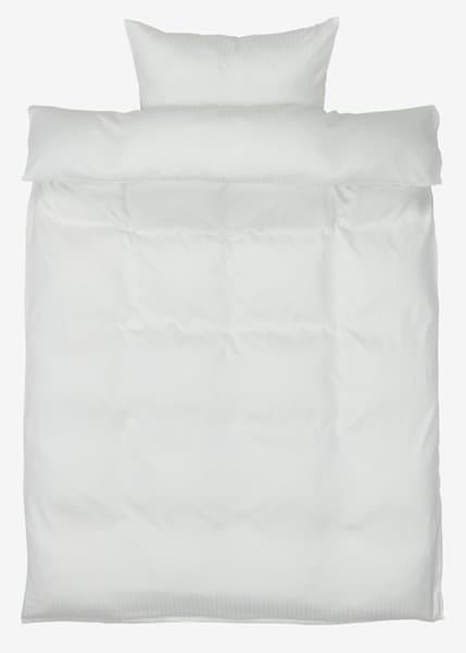 Parure de lit JULIE Micro 155x220 blanc
