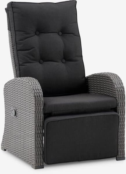 Fauteuil lounge STORD L66xH102xP78 gris chez JYSK