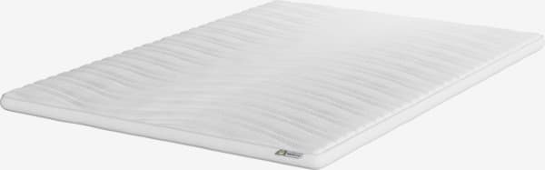 Surmatelas 140x190cm HOPEN blanc chez JYSK