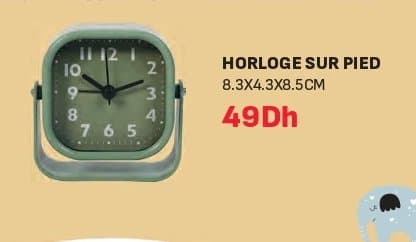 Horloge sur pied chez Kitea