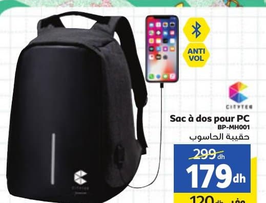 Sac à dos pour PC CITYTER