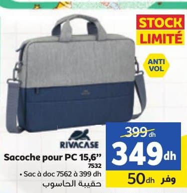 Sacoche pour PC RIVACASE 15,6"