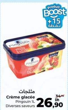 Crème glacée Pingouin