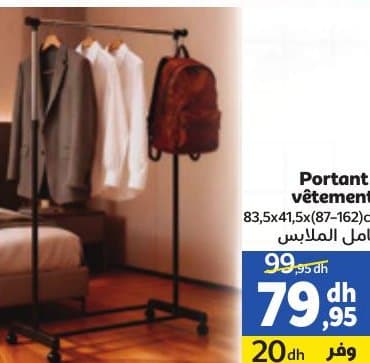 Portant à vêtements