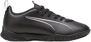 PUMA Kids Boys Ultra 5 Play Indoor Soccer Cleats - Black