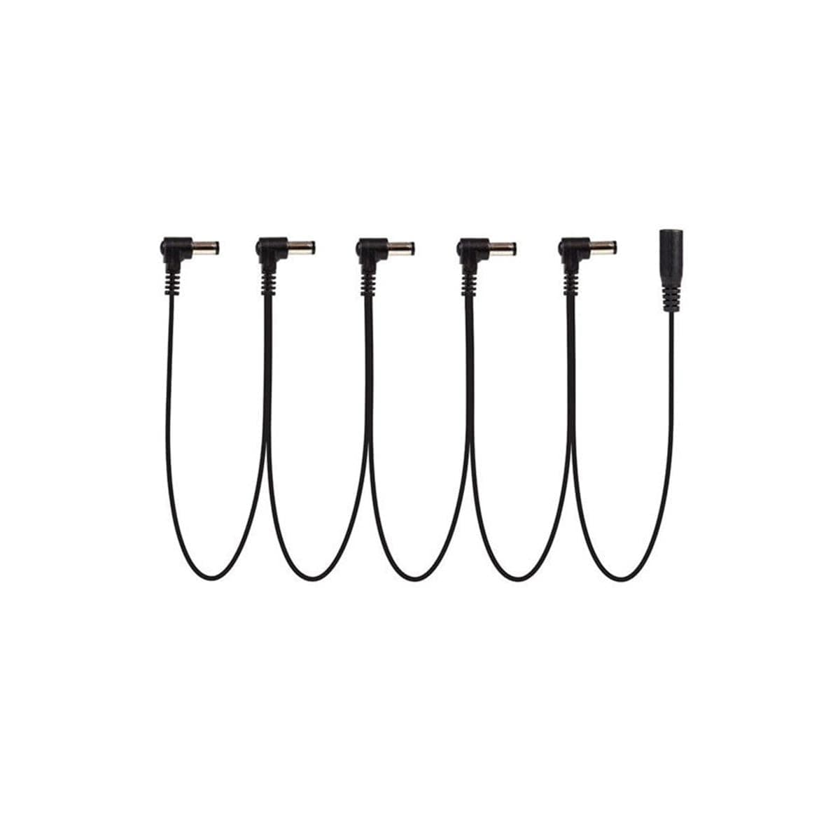 RuiJOTWAT 9V DC 5 Way Bend Angle Plug Daisy Chain Power Cable for Guitar Pedals chez Amazon US