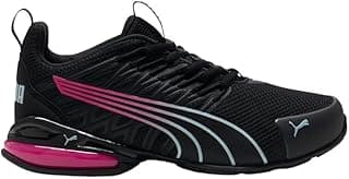 PUMA Kids Girls Voltaic Evo Fade Running Sneakers Shoes - Black chez Amazon US