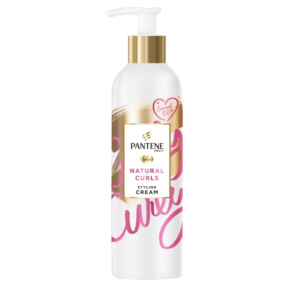 Pantene Pro-V Natural Curls Nourishing Styling & Heat Protection Hair Cream, With Coconut Oil, 235ml chez Amazon UK
