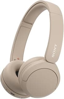 Casque sans fil supra-auriculaire Bluetooth Sony WH-CH520, Cappuccino chez Amazon Canada