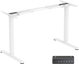 SHOPPINGALL Dual Motor Height Adjustable Electric Bureau assis-debout électrique Frame 3 Memory Preset Button... chez Amazon Canada
