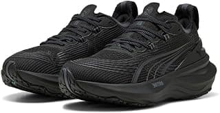 PUMA Womens Foreverrun Nitro 2 Wide Running Sneakers Shoes - Black