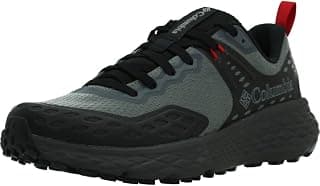 Columbia Men's Konos TRS Shoe, Titanium Grey Steel/Mountain Red, 9.5 | Konos TRS Shoe delivers cushioned comfort and...