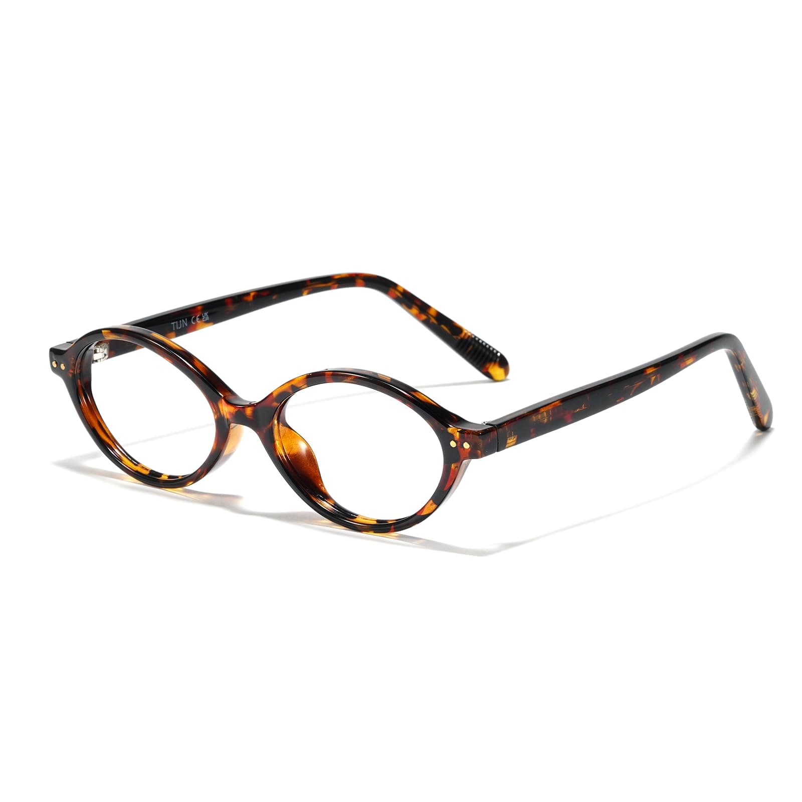 TIJN Olisa Blue Light Blocking Glasses for Women Men,Retro Oval Frame Bluelight Eyeglasses for Gaming Computer Screen Use chez Amazon US
