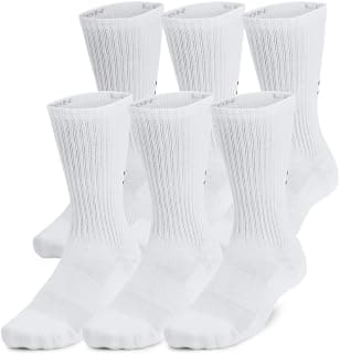 Under Armour Unisex Adult Training Cotton Crew Socks (Multipacks) chez Amazon US