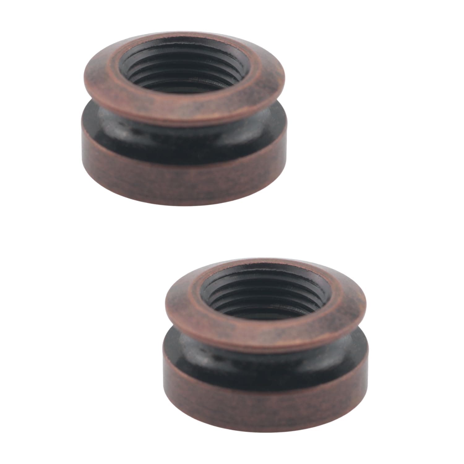 DGHAOP 2PCS Pickup Tail Pin Cover Guitar Repair Part Instrument Replacement Copper Tip Metal End Pin Cap chez Amazon US