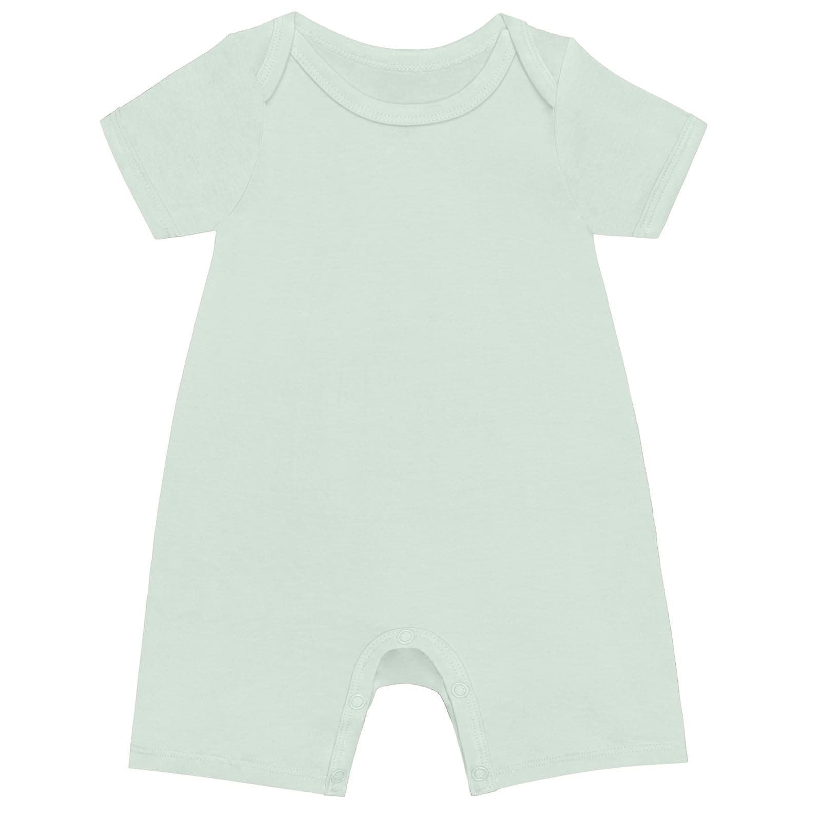 GUISBY Baby Rayon Romper Pajamas, 0-24M | Silky Soft Feel，Snap Closure，Footless Comfort，Playtime Naptime，Baby Shower Gift chez Amazon US