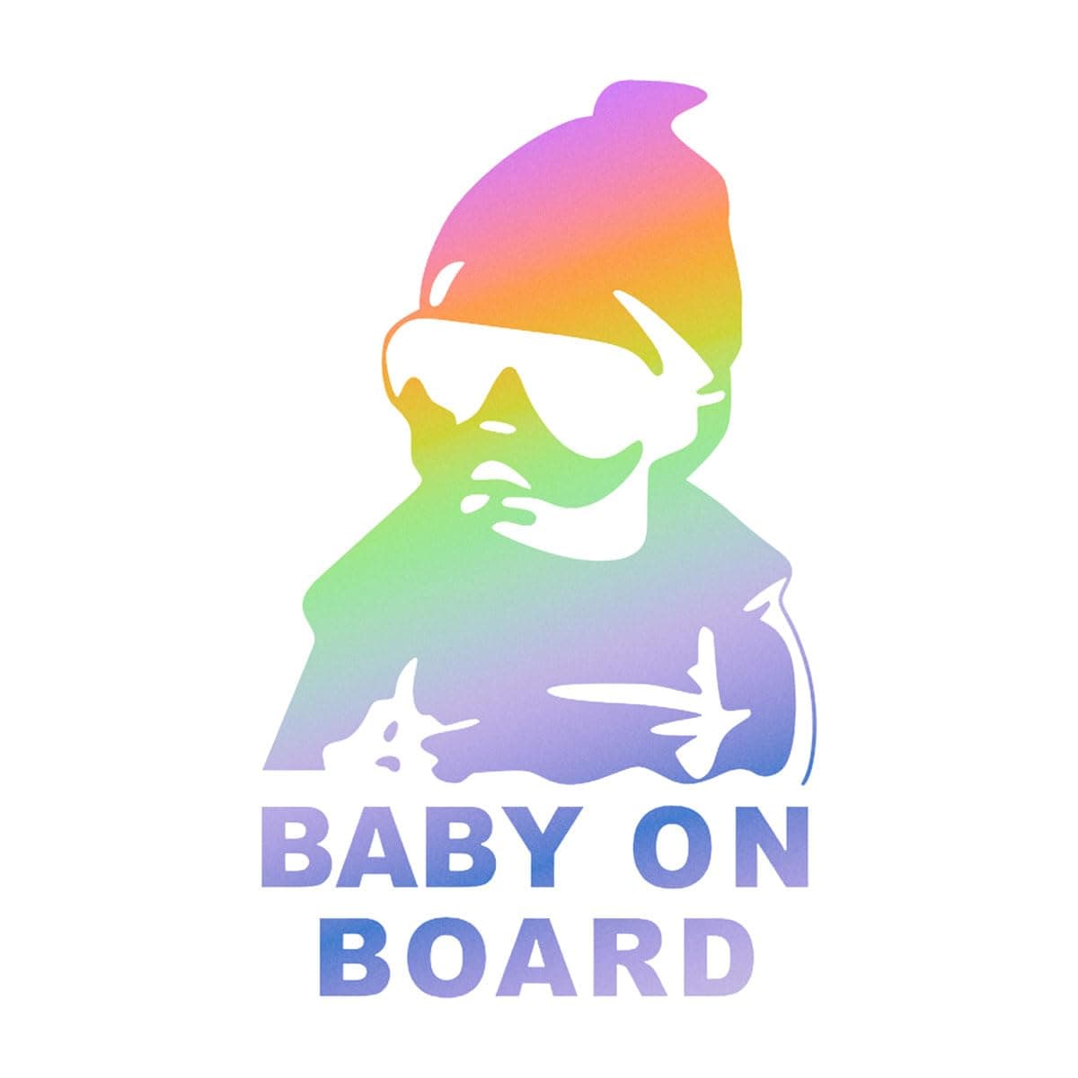 Baby on Board Sticker for Car, Funny chez Amazon US