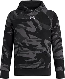 Under Armour Boys' Rival Fleece Printed Hoodie