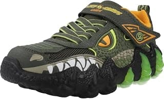 Skechers Boys' Skech-O-Saurus Light 2 | Casual, Light-Up, S-Lights, Adaptive Closure, Dinosaur Theme chez Amazon US