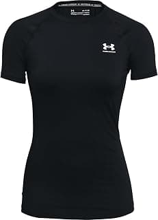 Under Armour Women's HeatGear Compression Short-Sleeve T-Shirt chez Amazon US