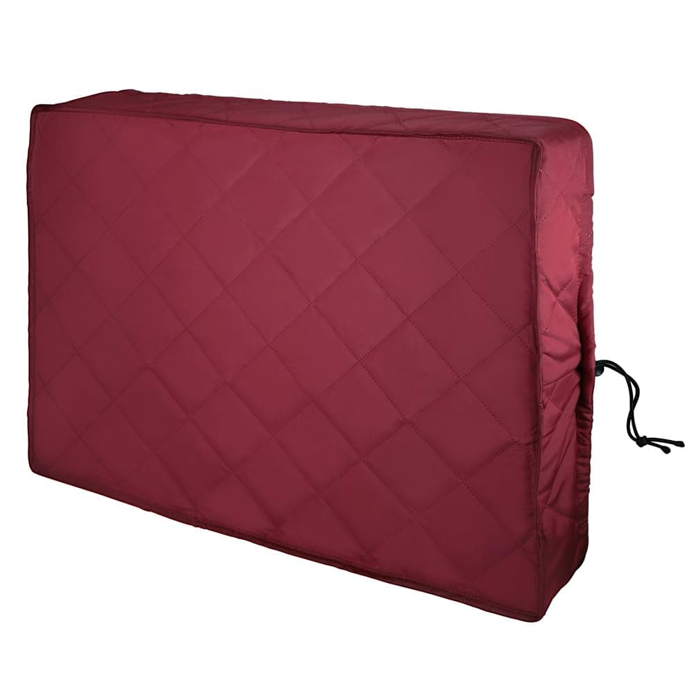 PAMISO Indoor Air Conditioner Cover, 25 X 18 X 3.57 Inch AC Unit Wine Red Covers for Inside with Thick Elastic Strap chez Amazon US
