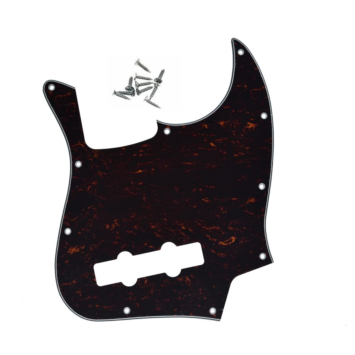Dopro Jazz Bass J Bass Pickguard for USA/Mexican 4 String FD Jazz Bass Red/Black Tortoise chez Amazon US