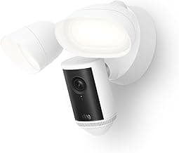 Caméra avec projecteur 4K Ring Pro (nouveau modèle), câblée, vision rétinienne 4K grand angle, zoom amélioré 10x et projecteurs de... chez Amazon Canada