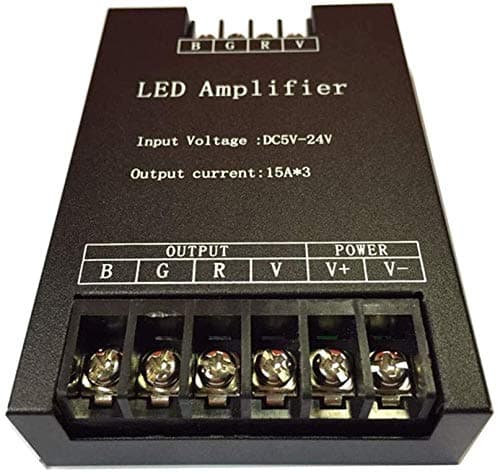 GLC 360W 30A LED RGB Controller Amplifier Repeater | For LED RGB Strip Light chez Amazon US