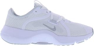 Nike in Season TR 13 Unisex Shoes Size 5, Color: White/Metallic Silver-Off-White