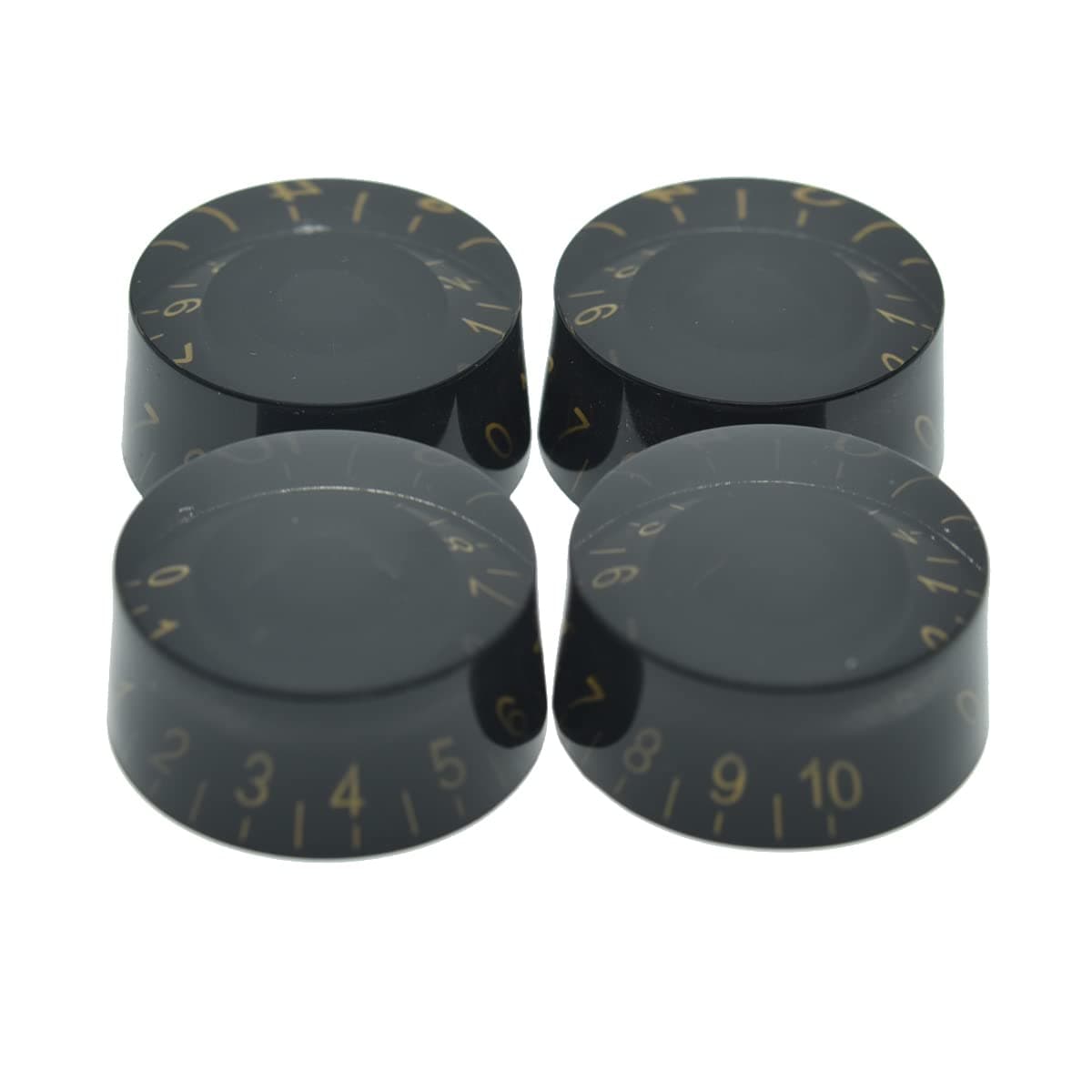 Dopro 4pcs Black with Gold Number Guitar Speed Dial Knobs Control Knob fits LP Guitar chez Amazon US