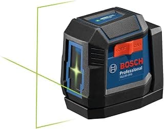 BOSCH GLL50-20G 50 Ft Green-Beam Self-Leveling Cross-Line Laser Level chez Amazon US