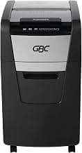 GBC 150X Paper Shredder, Auto Feed+, 150 Sheet Capacity, Super Cross-Cut, Home Office Shredding (WSM1757604) chez Amazon US