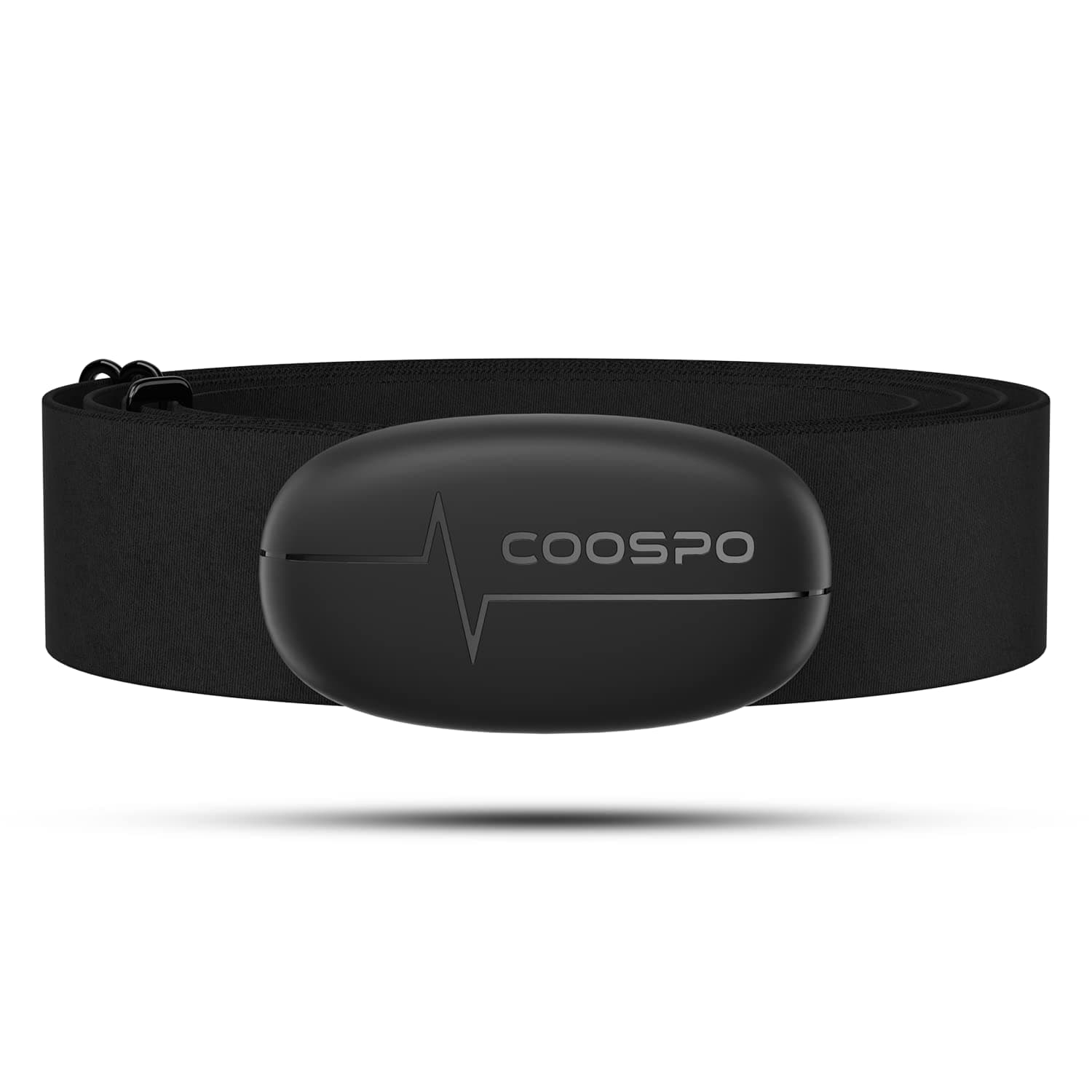 COOSPO H6 Heart Rate Monitor Chest Strap,Bluetooth ANT+ HRM,for Running Cycling Gym Sports chez Amazon UK